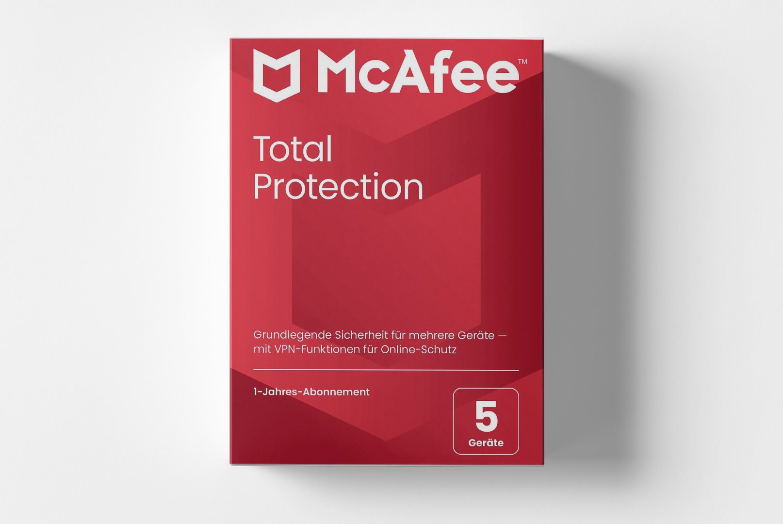 McAfee Total Protection - 1 Jahr / 5 Geräte