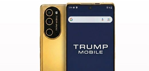 Delivery of the Golden Trump Phone Begins