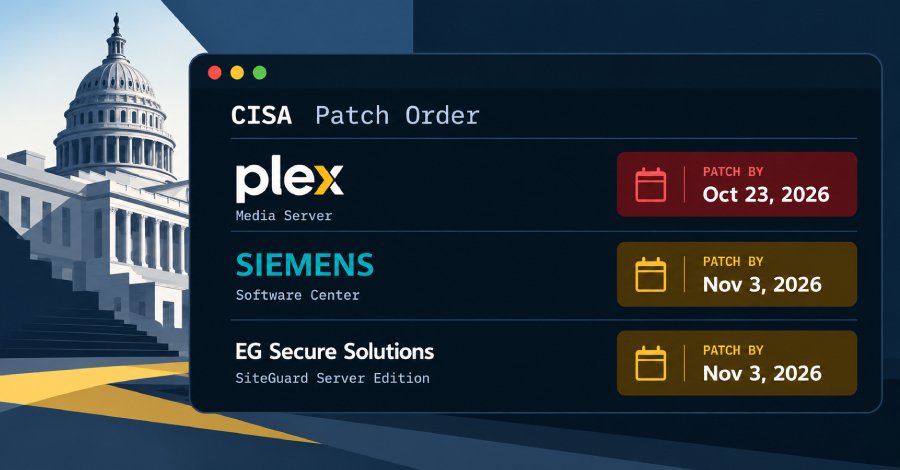 CISA warnt vor Plex2Shell-Sicherheitslücken