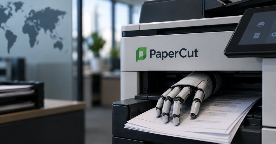 Cyber Attacks on PaperCut by AI-Driven Actors
