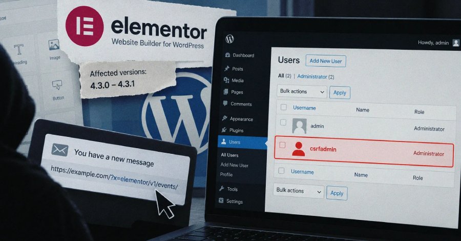 Elementor Security Vulnerability Allows Website Takeover