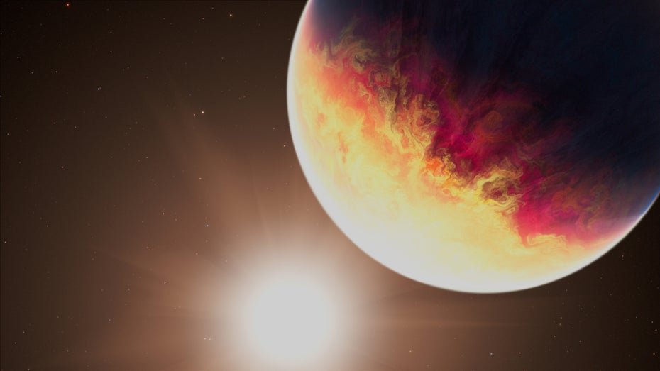 Gas Planet Discovered with Extreme Temperatures