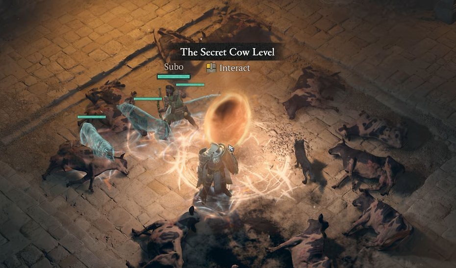 Geheimes Kuhlevel in Diablo 4 freigeschaltet