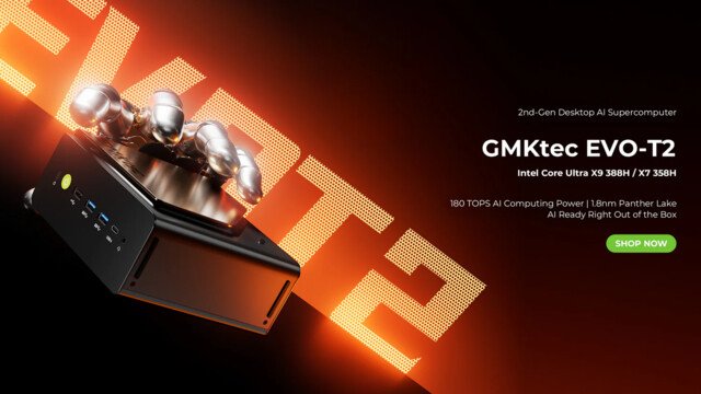 GMKtec Evo-T2 startet weltweit im Verkauf