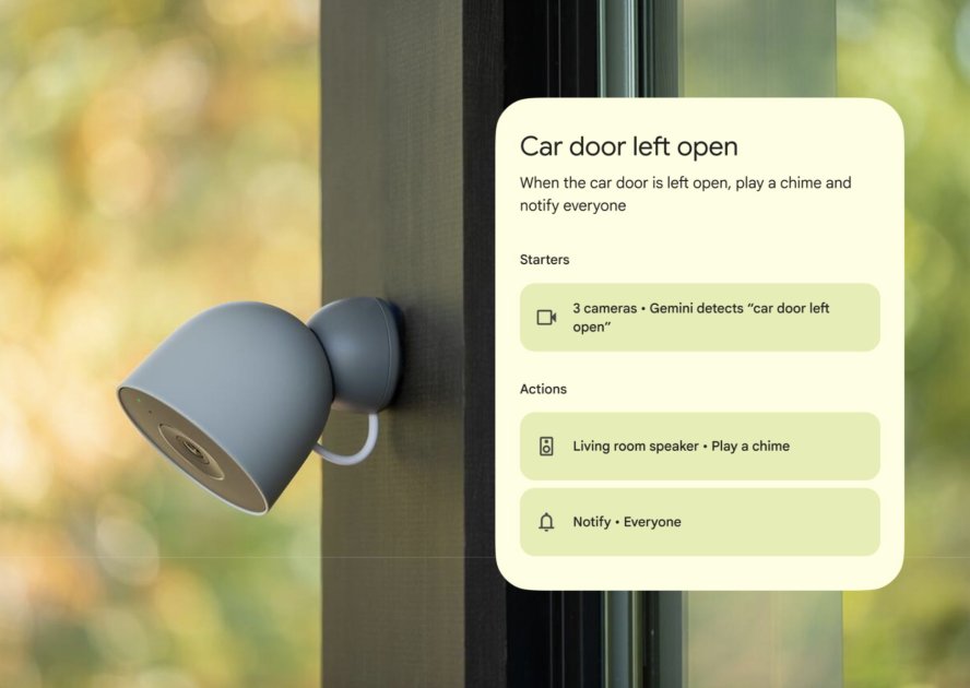 Google Gemini Controls Google Home via Nest Cameras