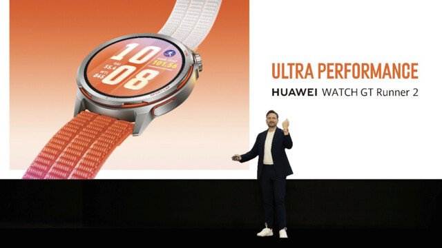 Huawei präsentiert Watch GT Runner 2 in Madrid
