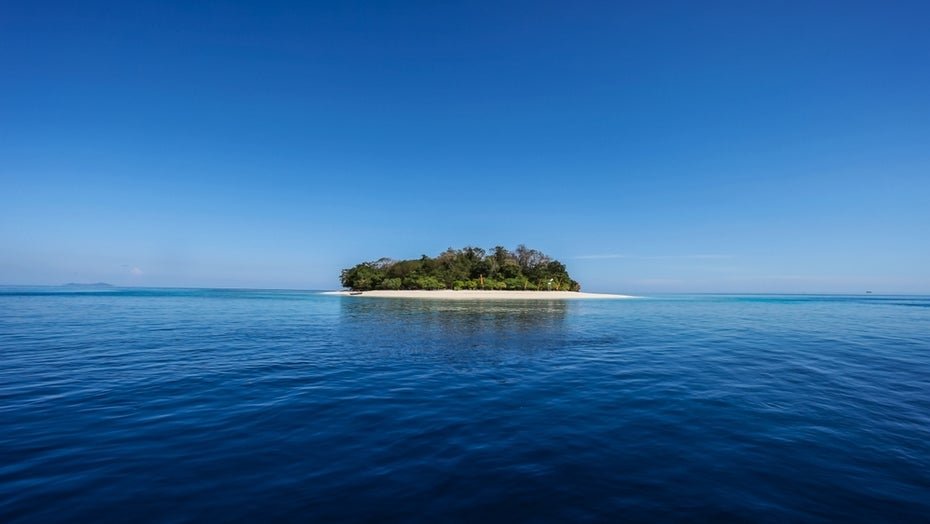 AI Agents Experiment on a Deserted Island