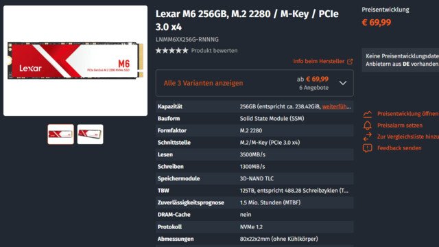 Lexar Brings Back PCIe 3.0 x4 SSDs