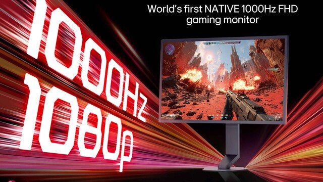 LG Unveils First Native 1000 Hz Gaming Monitor