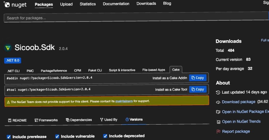 Malicious NuGet Package Targets Sicoob Users