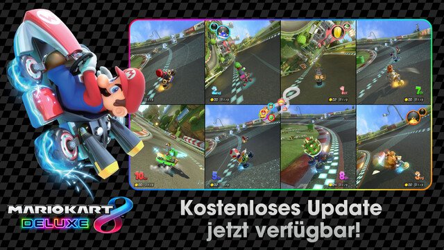 Mario Kart 8 Receives Update for Switch 2