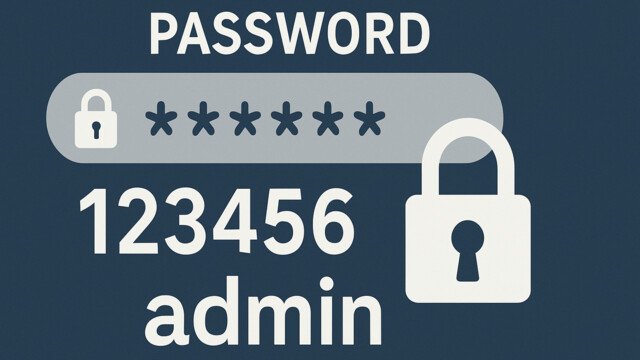 Meistgenutzte Passwörter 2025: Zahlenkombination dominiert