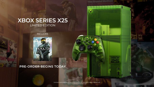 Microsoft Celebrates 25 Years of Xbox with Limited Edition