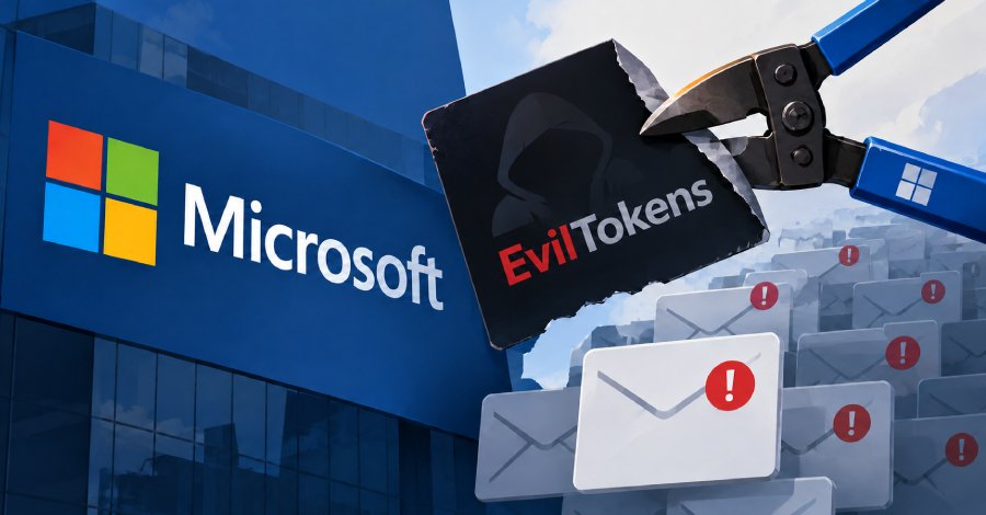 Microsoft Takes Down EvilTokens Phishing Service