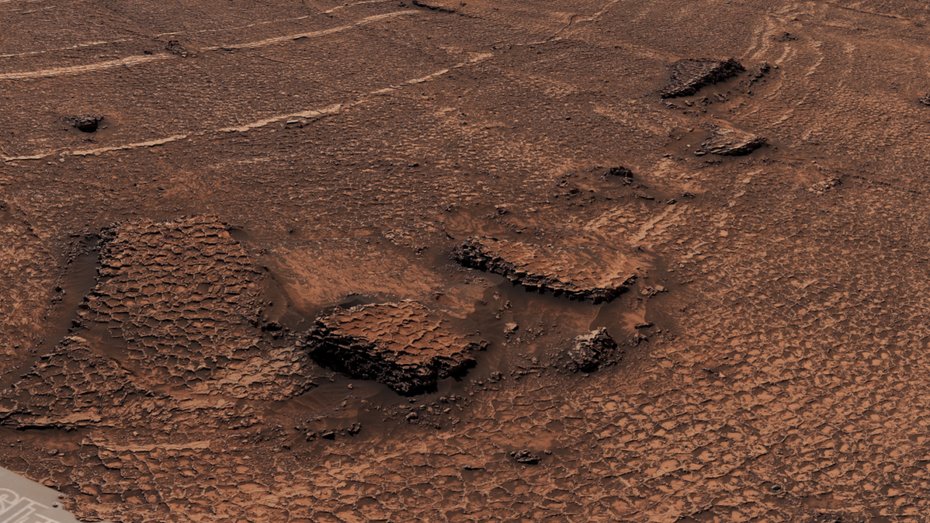 NASA Rover Curiosity Discovers Honeycomb Structures on Mars