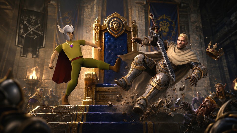 Old School RuneScape Challenges World of Warcraft