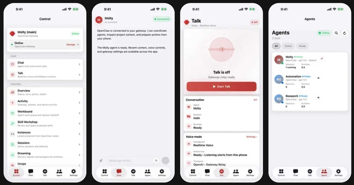 Openclaw Launches Its Own Smartphone App
