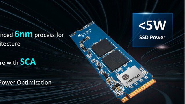 Silicon Motion Unveils New SSD Controller SM2524XT