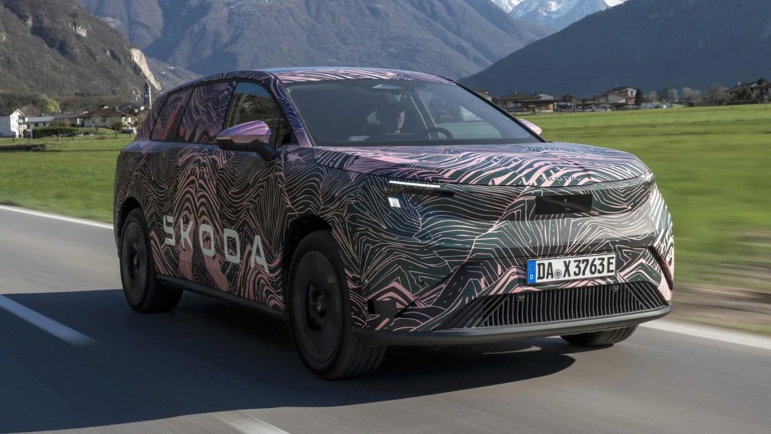 Skoda präsentiert den neuen Elektro-SUV Peaq