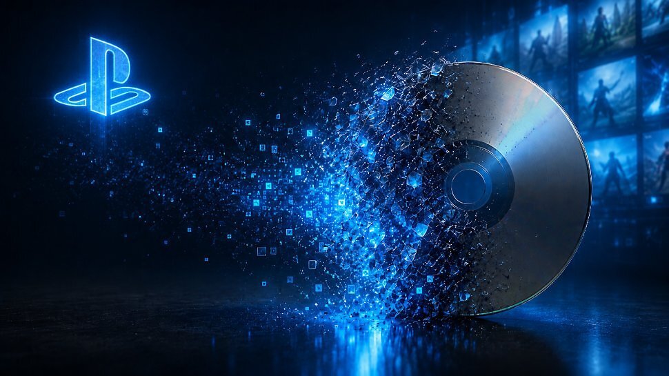 Sony Shifts Focus to Digital Games and Discontinues Discs