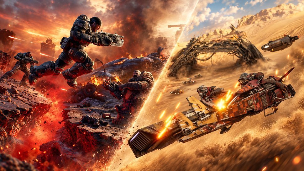 Star Wars: Galactic Racer Surpasses Gears of War: E-Day