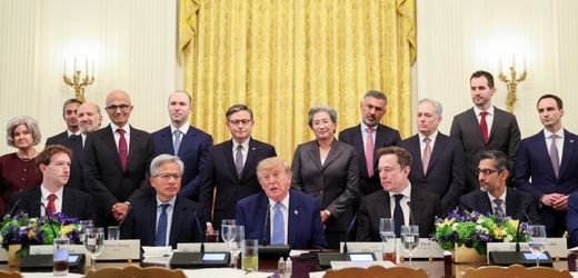 Trump Meets AI Elite at Super Intelligence Luncheon