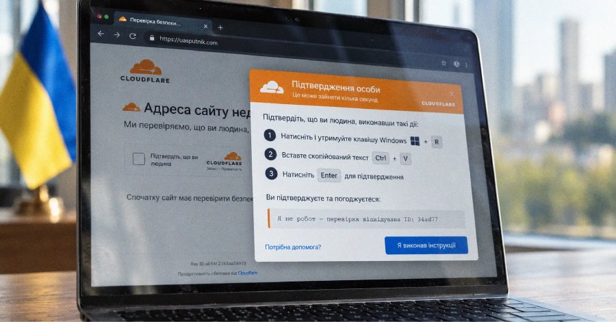 Ukrainische Websites Ziel von ClickFix-Kampagne