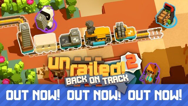 Unrailed 2: Back on Track verlässt Early Access
