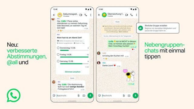 WhatsApp Introduces New Features for Group Chats