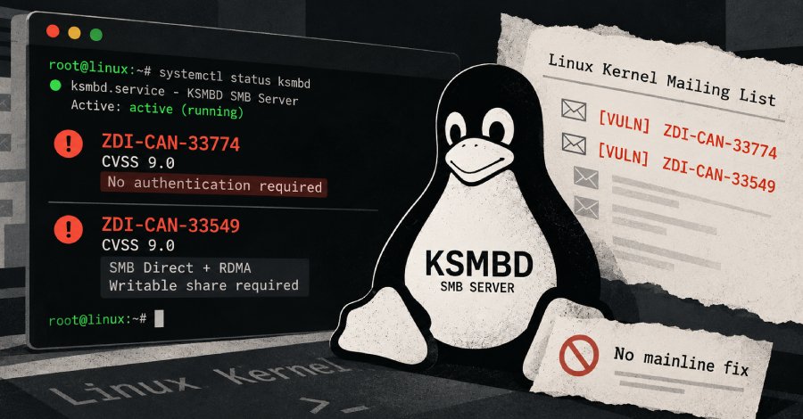 Two Critical RCE Vulnerabilities Discovered in KSMBD