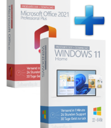 Office 2021 Professional  Plus & Windows 11 Home Bundle